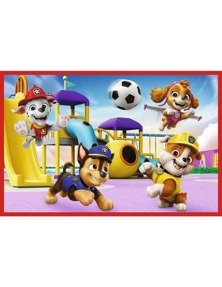 VV-34434,Puzzle Trefl 2x24 Patrula Catelusilor Ziua Amuzanta A Catelusilor