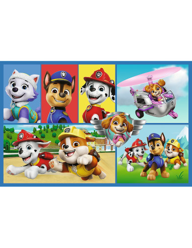 VV-34441,Puzzle Trefl 2x70 Patrula Catelusilor Echipa Catelusilor
