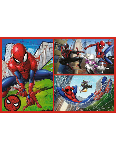 VV-34443,Puzzle Trefl 2x70 Marvel Spider-man Aventurile Lui Spider-man