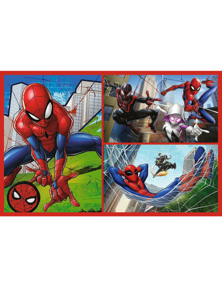VV-34443,Puzzle Trefl 2x70 Marvel Spider-man Aventurile Lui Spider-man