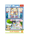 VV-34446,Puzzle Trefl 2x24 Bluey Distractie Cu Bluey