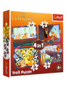VV-34653,Puzzle Trefl 4in1 Disney Regele Leu
