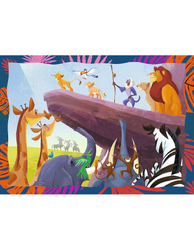 VV-34653,Puzzle Trefl 4in1 Disney Regele Leu