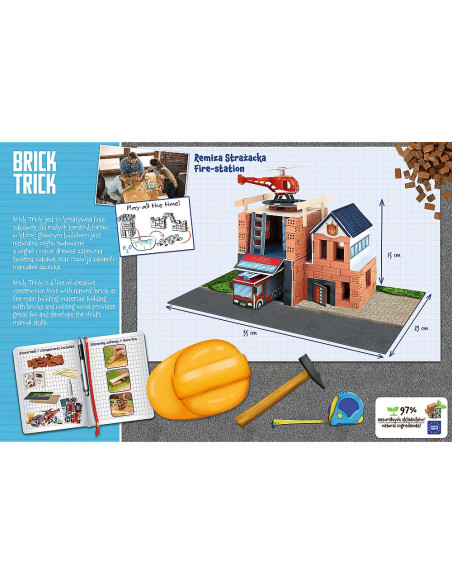 VV-61915,Brick Trick Xl Statie De Pompieri VV-61915,Brick Trick Xl Statie De Pompieri