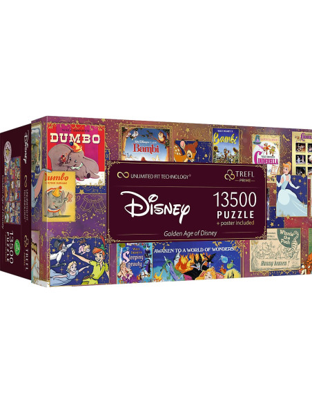 VV-81026,Puzzle Trefl Uft 13500 Disney Epoca De Aur A Disney