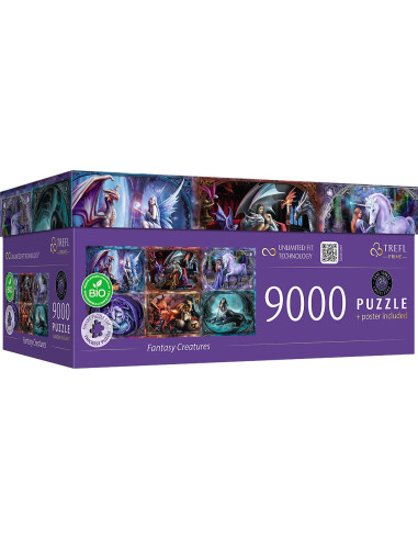 VV-81034,Puzzle Trefl Uft 9000 Anne Stokes Collections Creaturi Fantastice