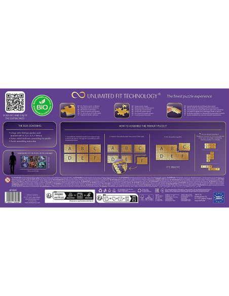 VV-81034,Puzzle Trefl Uft 9000 Anne Stokes Collections Creaturi Fantastice