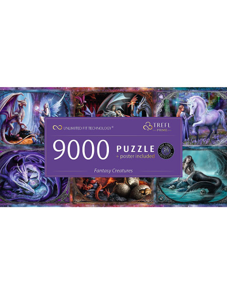 VV-81034,Puzzle Trefl Uft 9000 Anne Stokes Collections Creaturi Fantastice