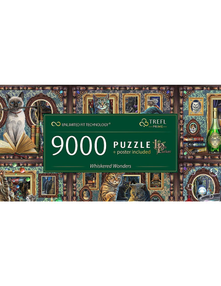 VV-81035,Puzzle Trefl Uft 9000 Lisa Parker Minuni Cu Mustati