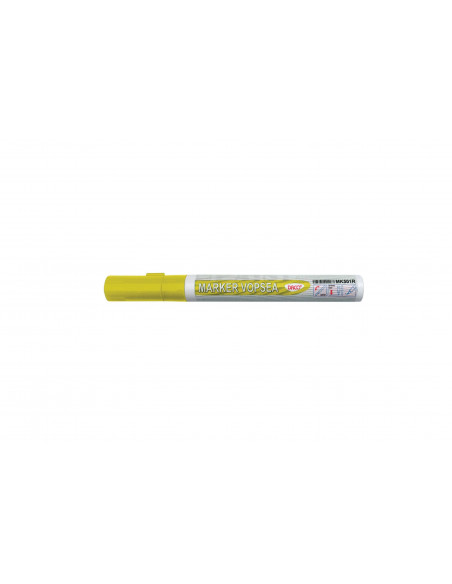 Marker Vopsea Daco 1 - 2 mm Varf Rotund - Galben Marker Vopsea Daco 1 - 2 mm Varf Rotund - Galben