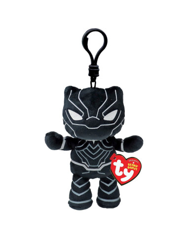 TY34003,Plus Breloc Ty 8.5cm Beanie Babies Marvel Black Panther