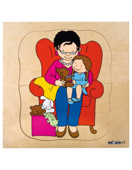 E522011,Puzzle de crestere bunica