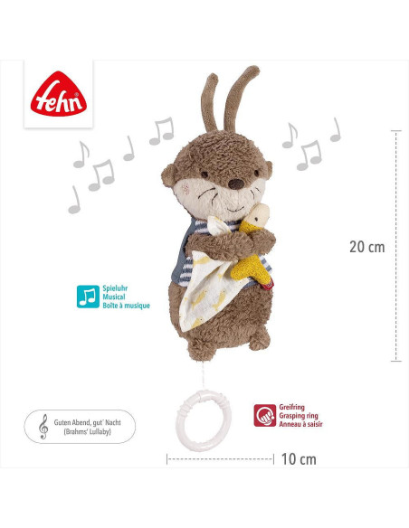 047011,Jucarie muzicala mini - Otter