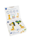 6330651,Set 6 tuburi vopsea pictura cu degetele - Basic