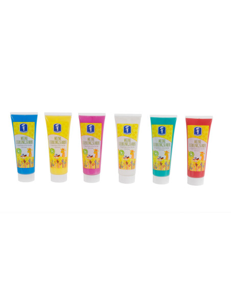 6330651,Set 6 tuburi vopsea pictura cu degetele - Basic