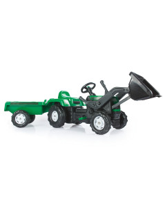 D8048,Excavator cu pedale si remorca 2