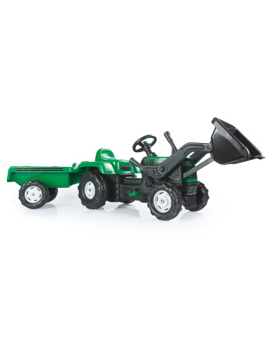 D8048,Excavator cu pedale si remorca