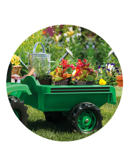 D8048,Excavator cu pedale si remorca