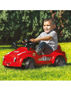 D8119,Masina Smart cu pedale rosie 2