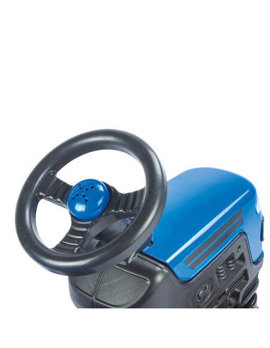 D8045,Tractor cu pedale - albastru