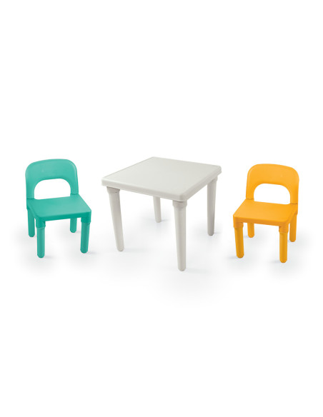 D2678,Set de masa cu scaune - Pastel