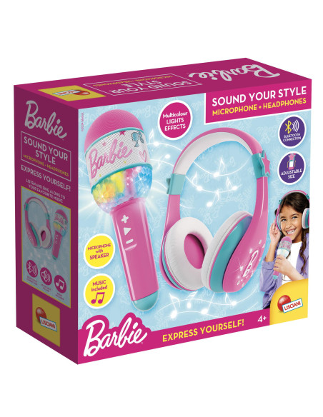 L104468,Set casti & microfon cu bluetooth - Barbie