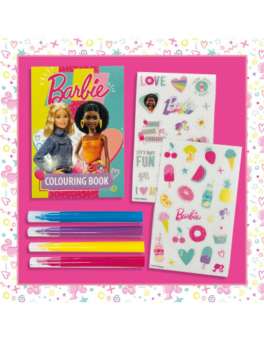 L104666,Set creativ - Bagajul lui Barbie