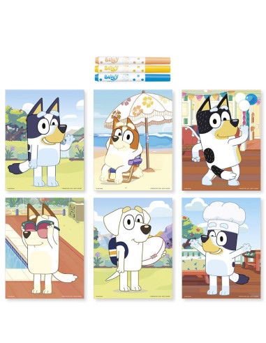 TT290204,Set creativ - Arta cu puncte - Bluey