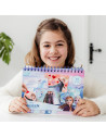TT681576,Carte de colorat & abtibilduri cu numere - Frozen