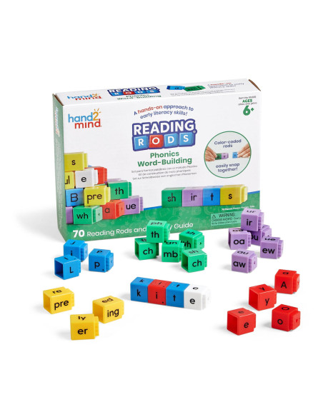95395,Cuburi Reading Rods® - Elemente de fonetica