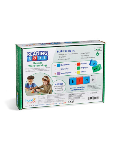 95395,Cuburi Reading Rods® - Elemente de fonetica