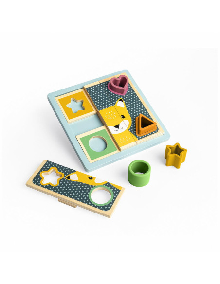 35056,Puzzle cu sortator forme - Animalute