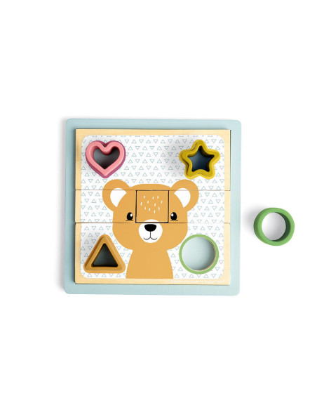 35056,Puzzle cu sortator forme - Animalute