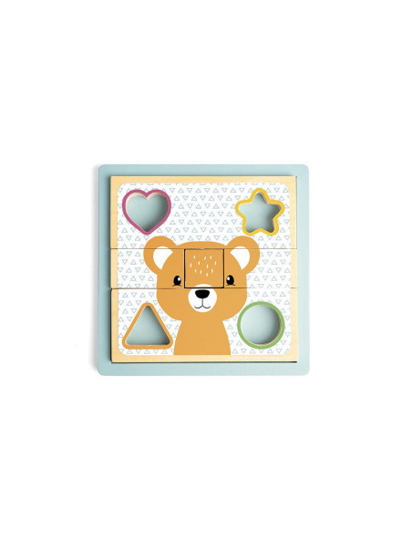 35056,Puzzle cu sortator forme - Animalute