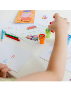 BT360242,Set creativ cu stampile - Peppa Pig 2