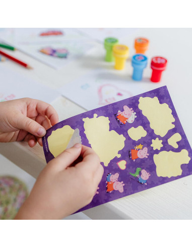 BT360242,Set creativ cu stampile - Peppa Pig