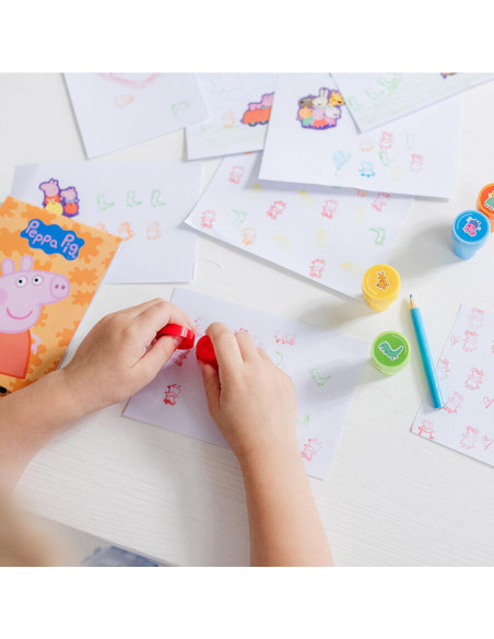 BT360242,Set creativ cu stampile - Peppa Pig