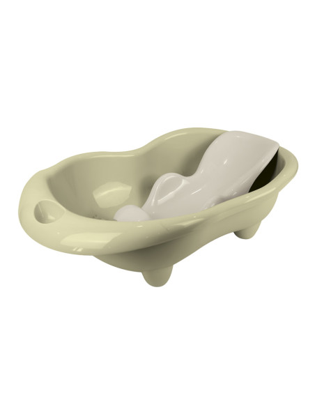 D7269,Cadita cu suport anatomic Hippo - Verde Eco