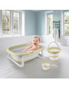 D7272,Set 3 in 1 cu cadita pliabila - Verde eco