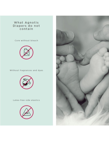 UP-agn_snr3,Scutece hipoalergenice Supreme Agnotis, marimea nr. 3, 6-10 kg, 44 bucati