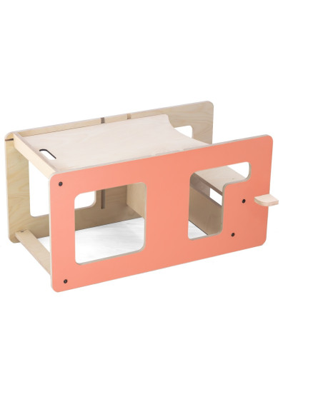 UP-Mtyz_flipr,Turn de invatare multifunctional Kule Flip, Roz, MamaToyz