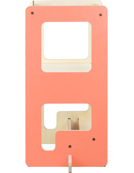 UP-Mtyz_flipr,Turn de invatare multifunctional Kule Flip, Roz, MamaToyz