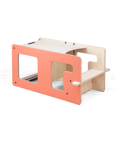 UP-Mtyz_flipr,Turn de invatare multifunctional Kule Flip, Roz, MamaToyz