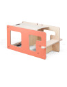 UP-Mtyz_flipr,Turn de invatare multifunctional Kule Flip, Roz, MamaToyz