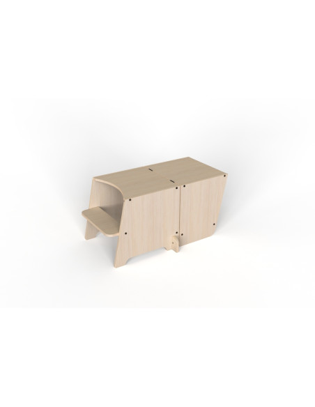 UP-Mtyz_bend,Turn de invatare multifunctional Kule Bend, Natur, MamaToyz