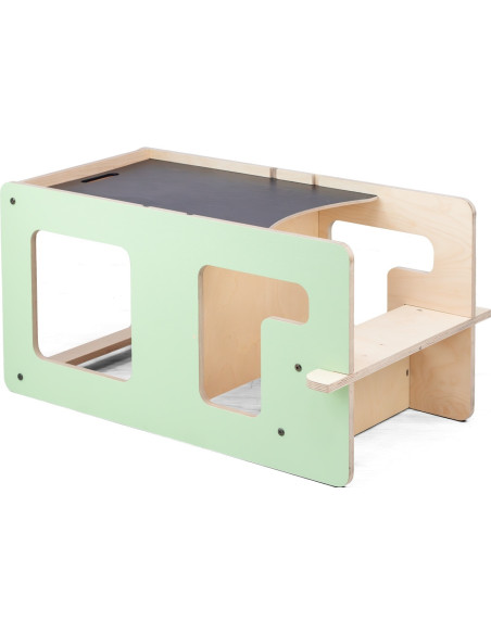 UP-Mtyz_flipm,Turn de invatare multifunctional Kule Flip, Mint, MamaToyz