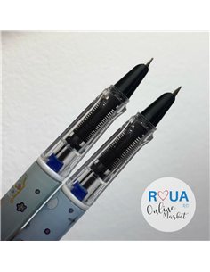 Set stilouri cu cerneala termosensibila + Rezerve, Candy, Blue marshmallow 2