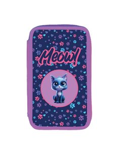 Penar echipat cu 3 fermoare S-COOL SC2922, Meow 2