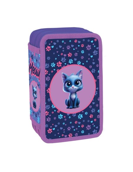 Penar echipat cu 3 fermoare S-COOL SC2922, Meow