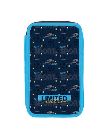 Penar echipat cu 2 fermoare S-COOL SC2919, Football limited edition